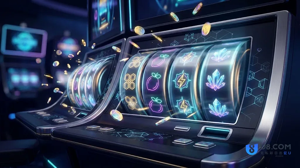 Free Spin免费旋转奖金回合与老虎机转轴场景